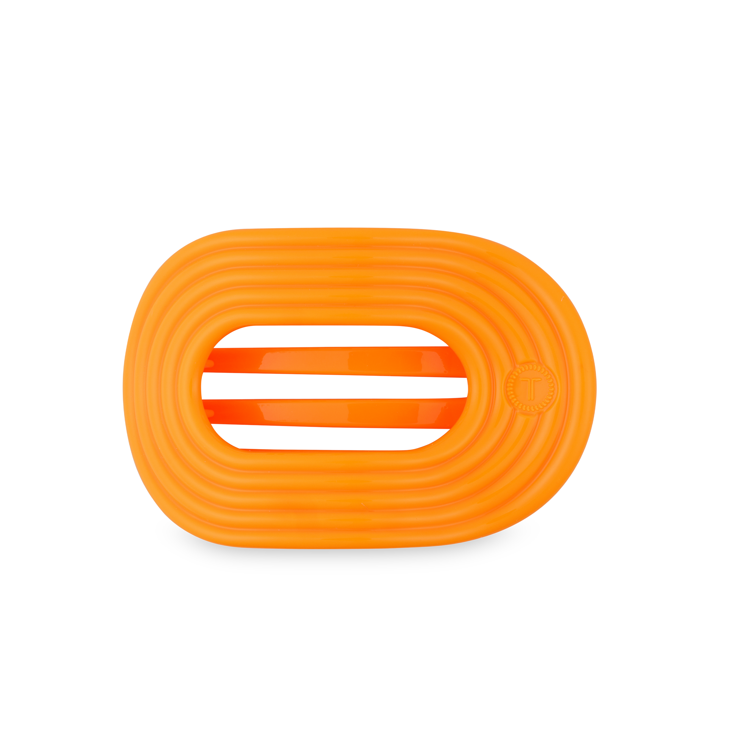 Day Rave, Medium, Flat Round Hair Clip