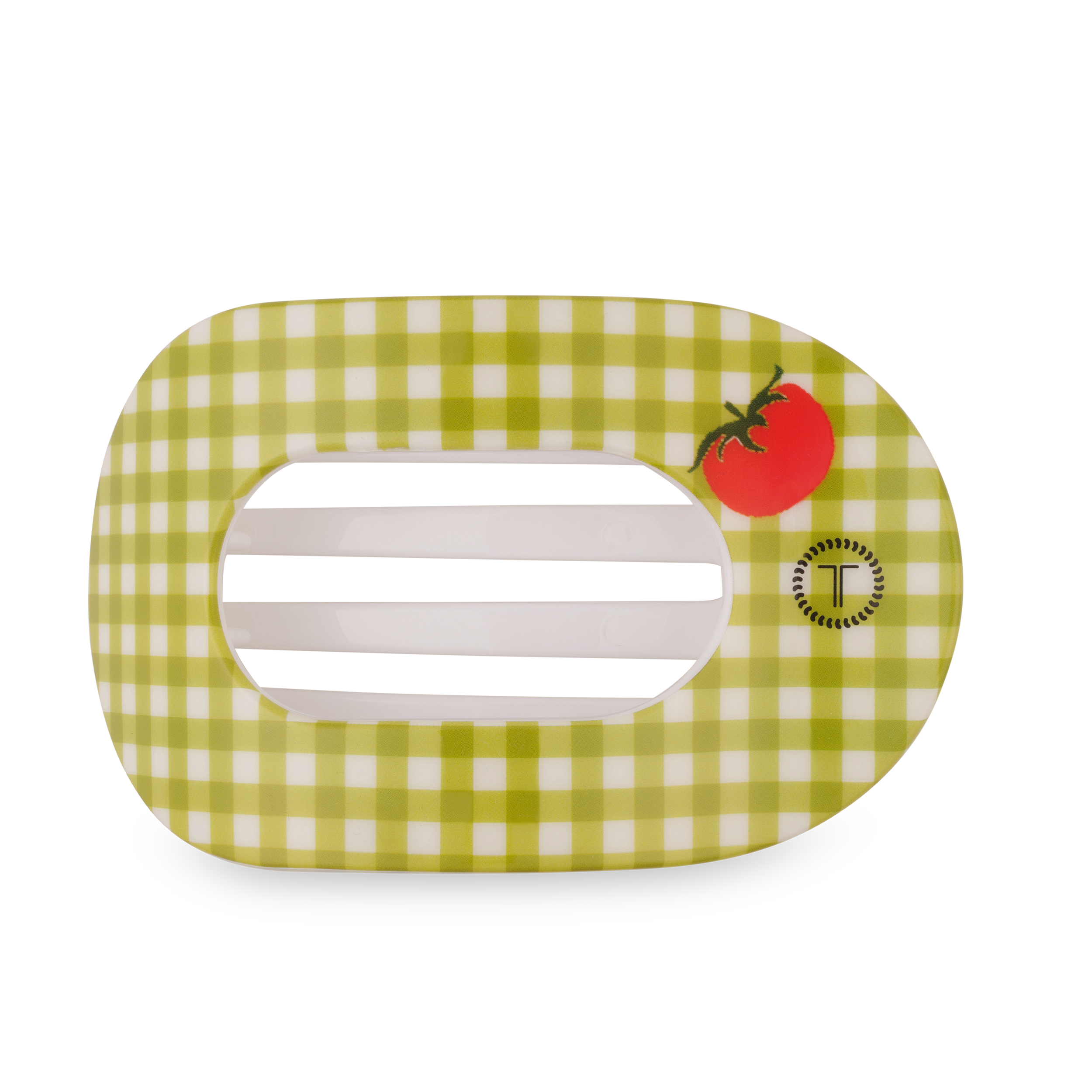 Locally Grown, Large, Flat Round Hair Clip