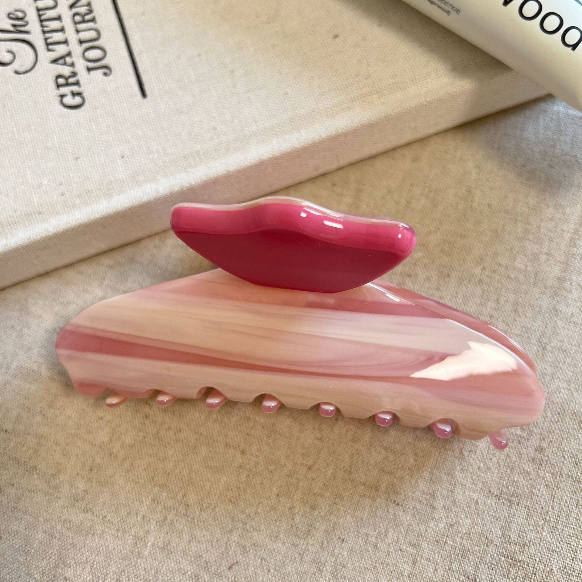 Dual Pink Hair Claw