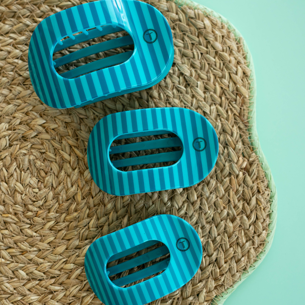 Group styling reference for Splash Zone, Large, Flat Round Hair Clip