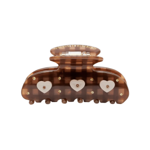 Cuddle Me Gingham Sweetheart Clip